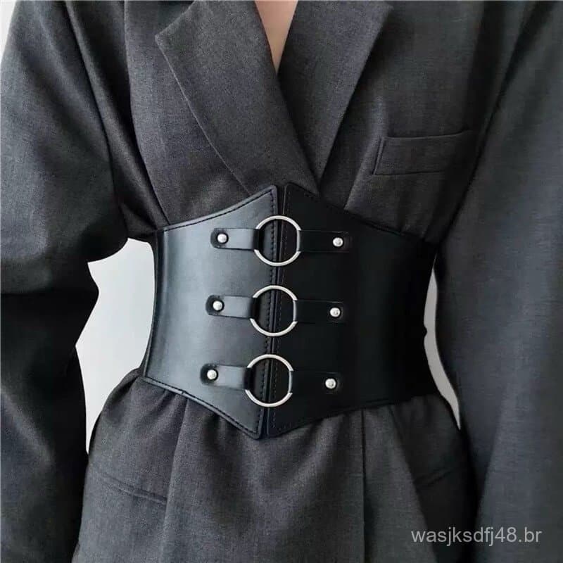 Cinto Faixa Corset gótica Feminino para Vestido Blazer e Camisa Elegante yh8215