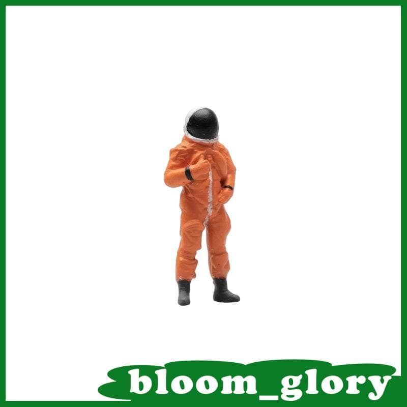[Bloom_glory] Estatueta De Astronauta Pintada À Mão Mesa Em Miniatura Desktop Decorações Temáticas Espaciais Com Tema Ci