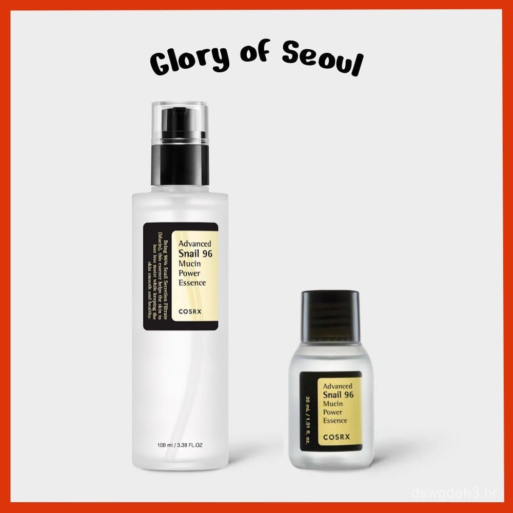 Essência Reparadora COSRX Snail Mucin 96% Power 30ml, 100ml JELA