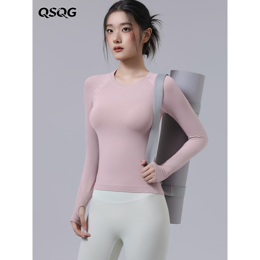 Roupas de Yoga fino-ajuste mais magro olhar respirável esportes topo em torno do pescoço estiramento Pilates correndo Fi