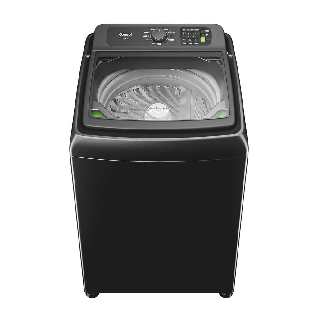 Máquina de Lavar Consul 16Kg Cinza Chumbo com Modo Eco - CWN16A9