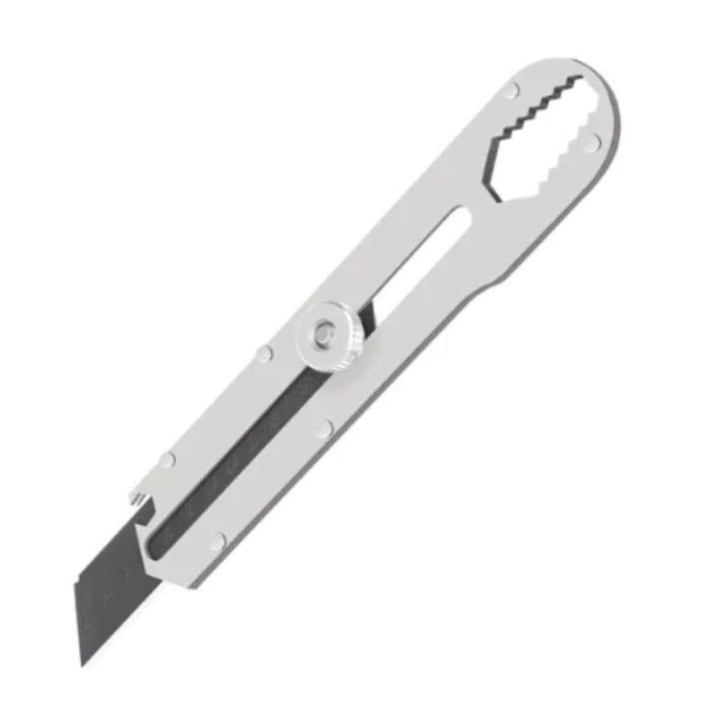 Estilete Profissional 18mm Lâmina Aço Inox Retrátil Seguranç
