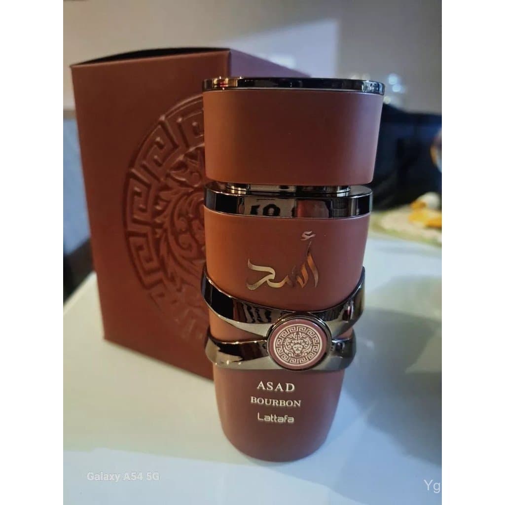 941 Lattafa Asad Bourbon 100ml EDP – Perfume Masculino Intenso |