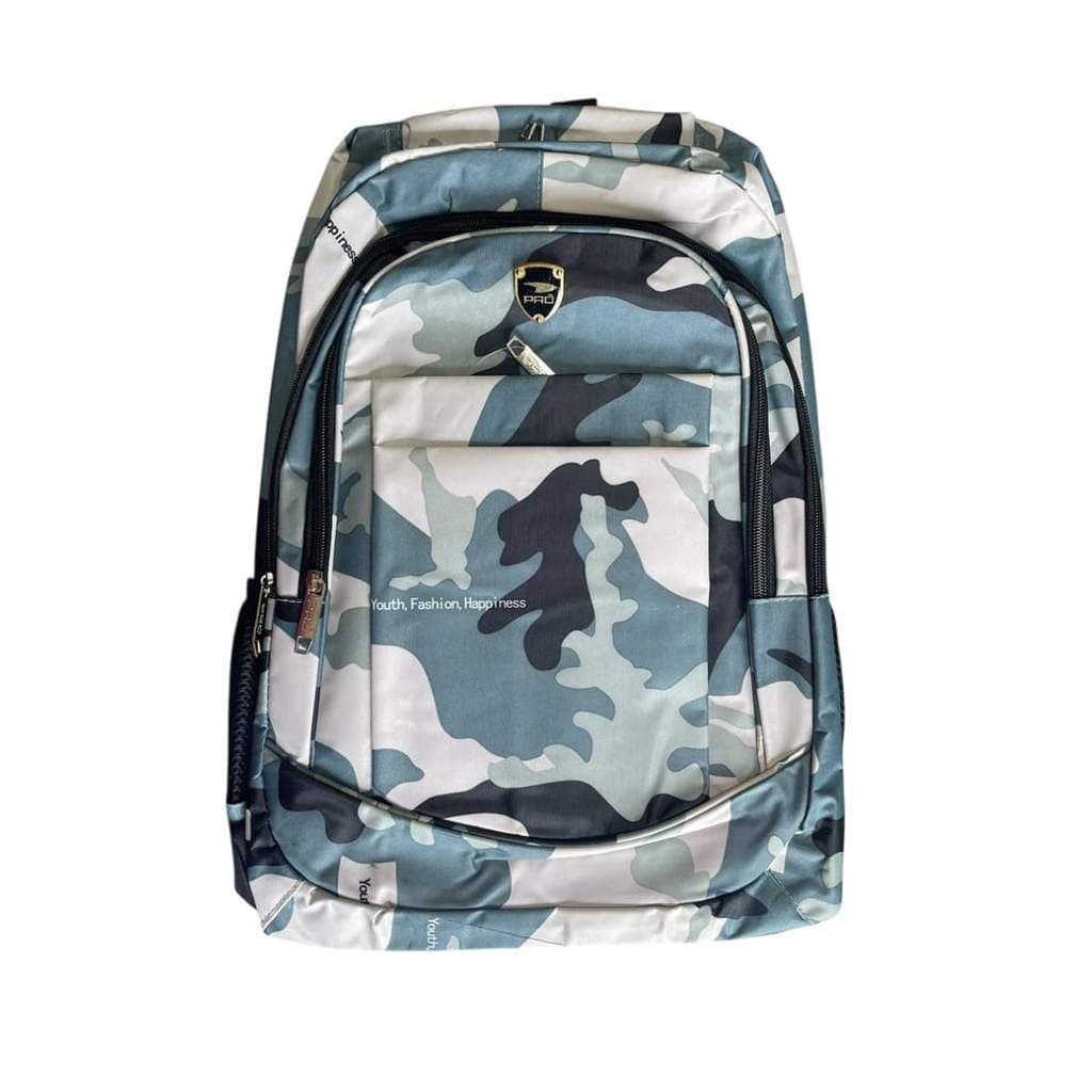 Mochila Bolsa Camuflada Escolar Infantil Juvenil Reforçada -