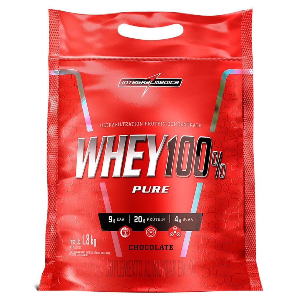 Whey 100% Pure 1,8kg Pouch Integralmedica