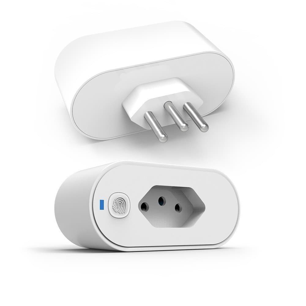 Tomada Inteligente WiFi 16A Smart Life Alexa Google Home Monitor Energia Bivolt
