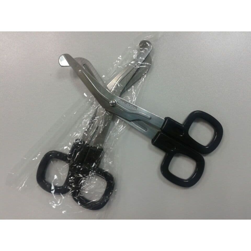Cotovelo de aço inoxidável remendo muscular efeito interno remendo pano tesoura gaze tesoura 15cm gaze bandagem tesoura
