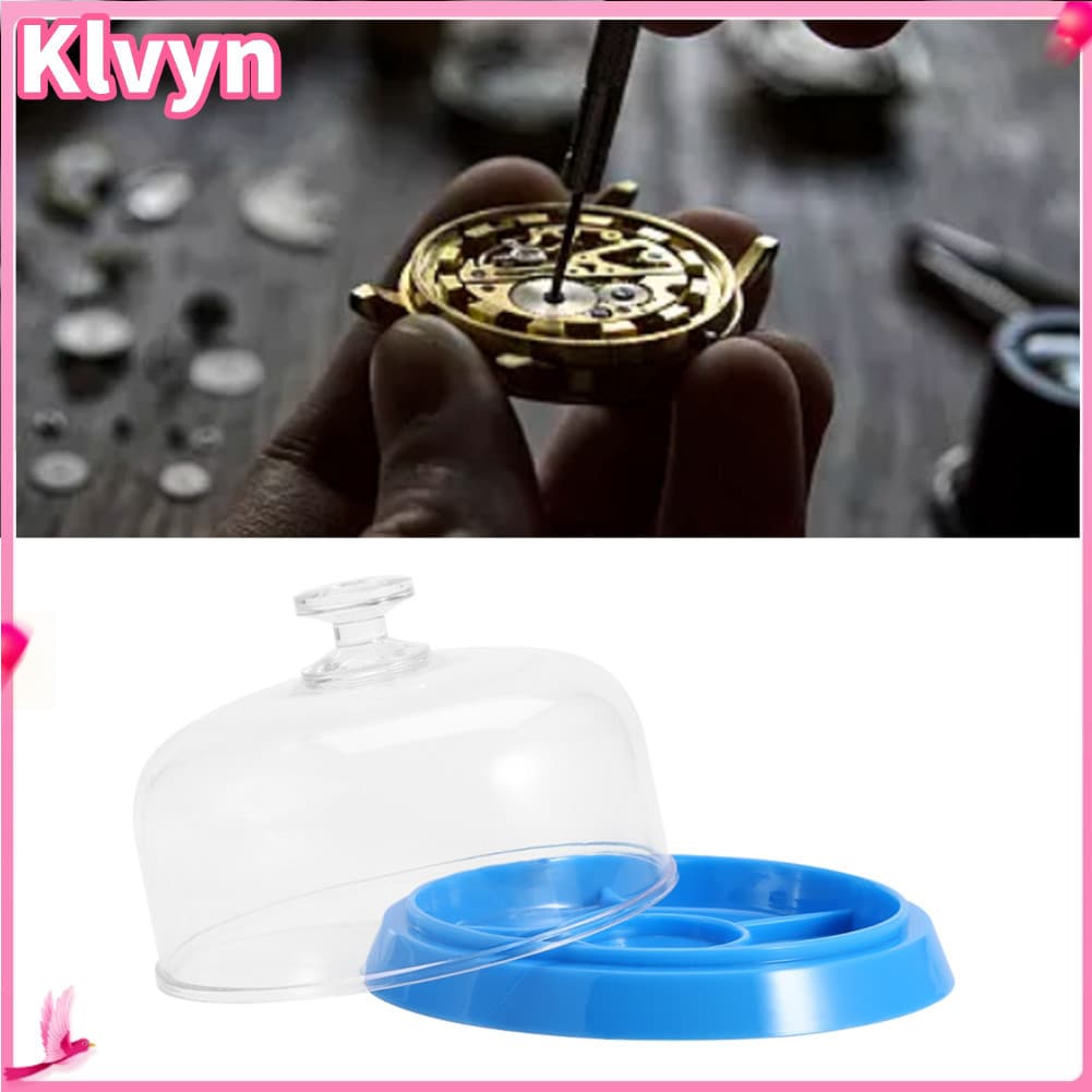 Caixa de armazenamento de movimento de relógio Klvyn-br Walfront Organizador de 6 slots Estojo de ferramentas de reparo
