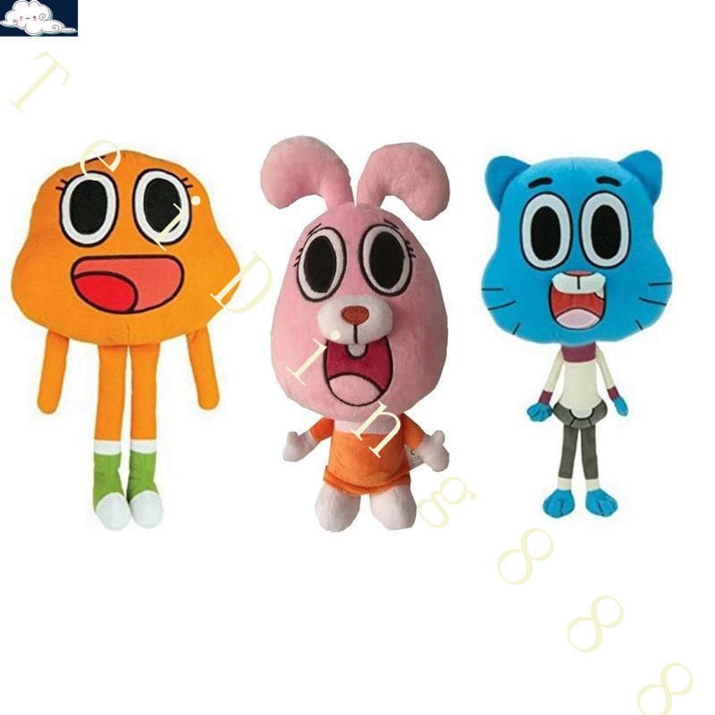 O Incrível Mundo de Gumball Cartoon Doll Brinquedo de Pelúcia Anime Infantil