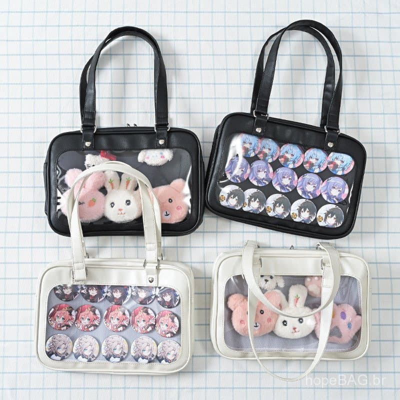 Bolsa Ita Nova Estilo Japonês JK, Bolsa para Bonecas, Bolsa de Ombro Único, Bolsa Transversal, Bolsa Escolar para Estuda