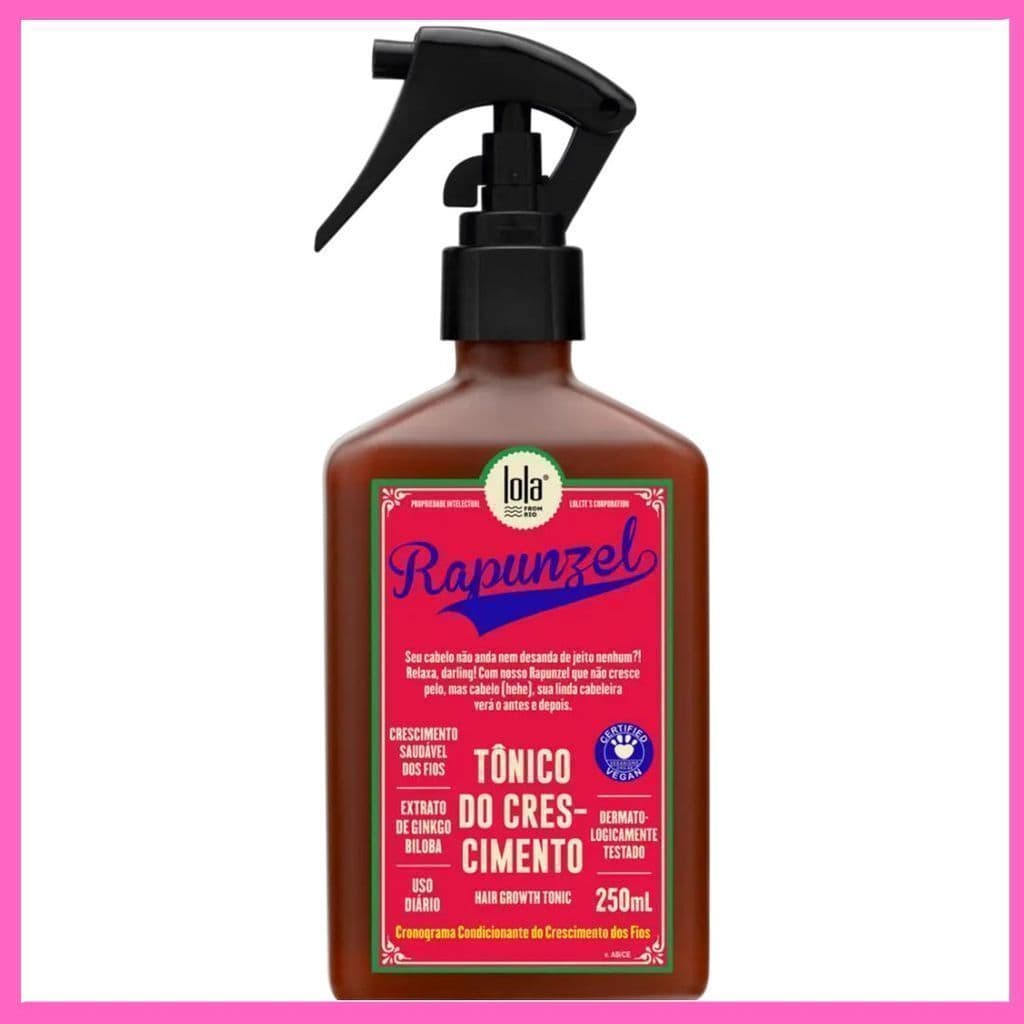 Tônico Rapunzel 250ml – Crescimento Acelerado e Fortalecimento Capilar
