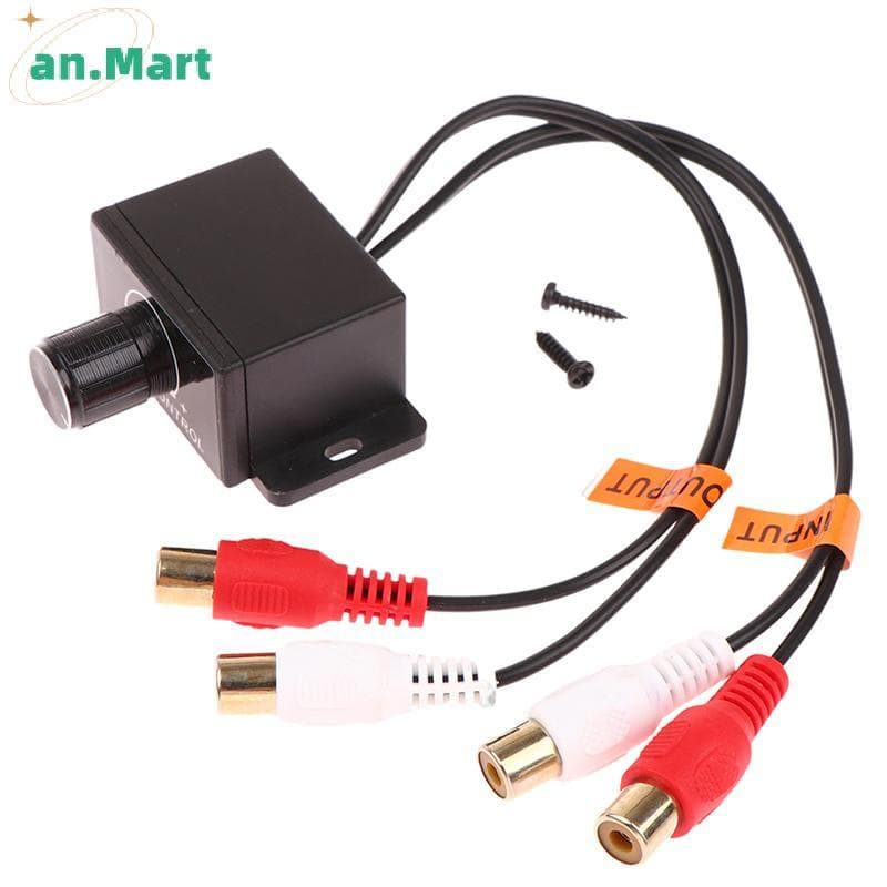 JTN Novo Amplificador De Carro Regulador Volume Alto-Falante Controlador Baixo Áudio Do Ajustador Som Subwoofer NW