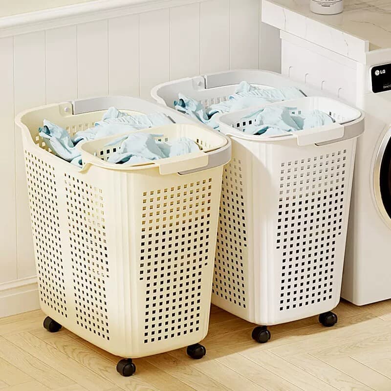 Cesto de roupas sujas para banheiro doméstico Cesto de armazenamento de roupas sujas de grande capacidade Cesto de roupa