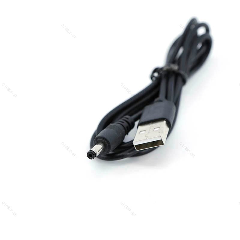Cabo De Alimentação USB A Para DC 3.5x1.35mm , Adaptador De Conector De Carregamento 5V Ventilador , HUB , BR16B