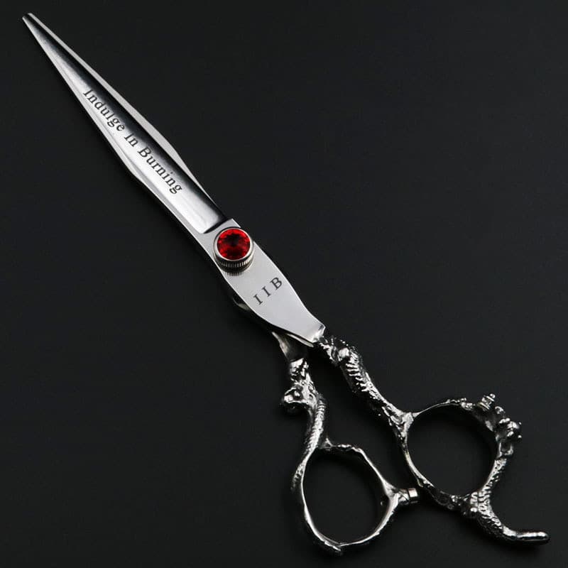 23cm tesoura para animais de estimação dragão tesoura cão aliciamento aparar tesoura corte de cabelo tesoura de cabeleir