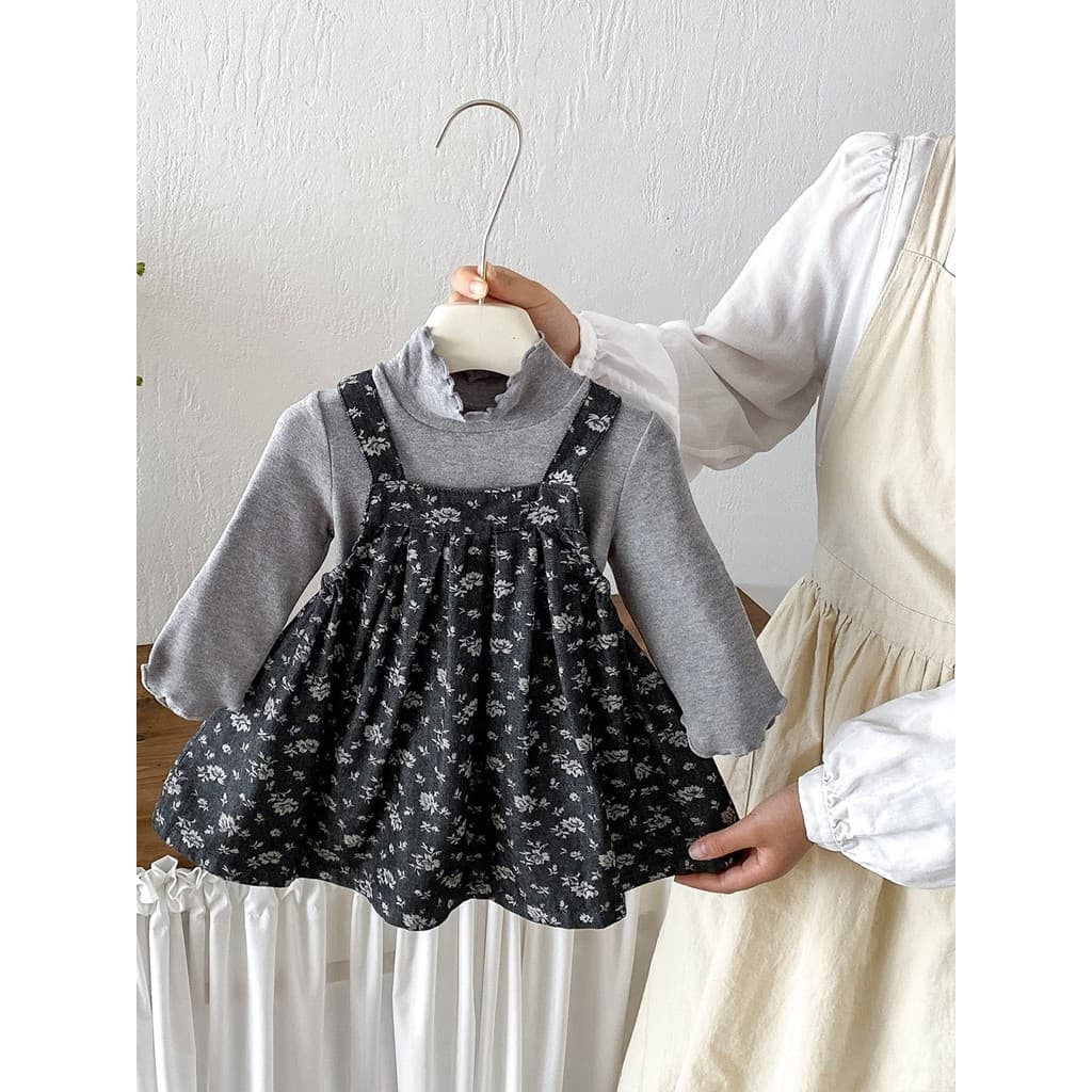 Meninas macacão 2026 novo estilo moda roupas de bebê roupas de outono macacão de bebê crianças roupas de passeio
