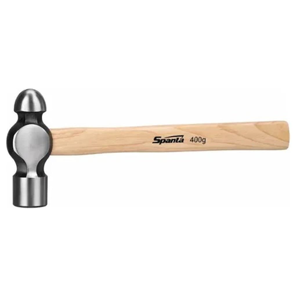 Martelo Bola 400g Sparta Mundo das Ferramentas Cabo Madeira Aço 31cm