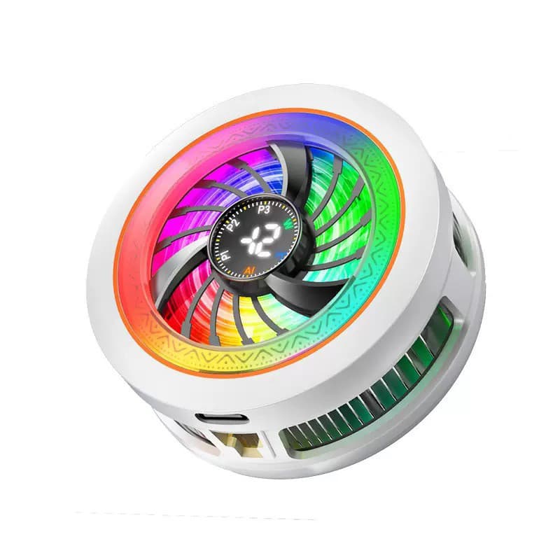 2026 novo estilo K6 radiador do telefone móvel ajuste de temperatura de quatro velocidades AI controle de temperatura se