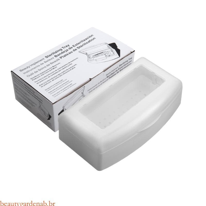 beautygardenab Caixa Esterilizadora De Ferramentas Para Unhas , De Desinfecção , Bandeja De Esterilização , Limpeza , Fo