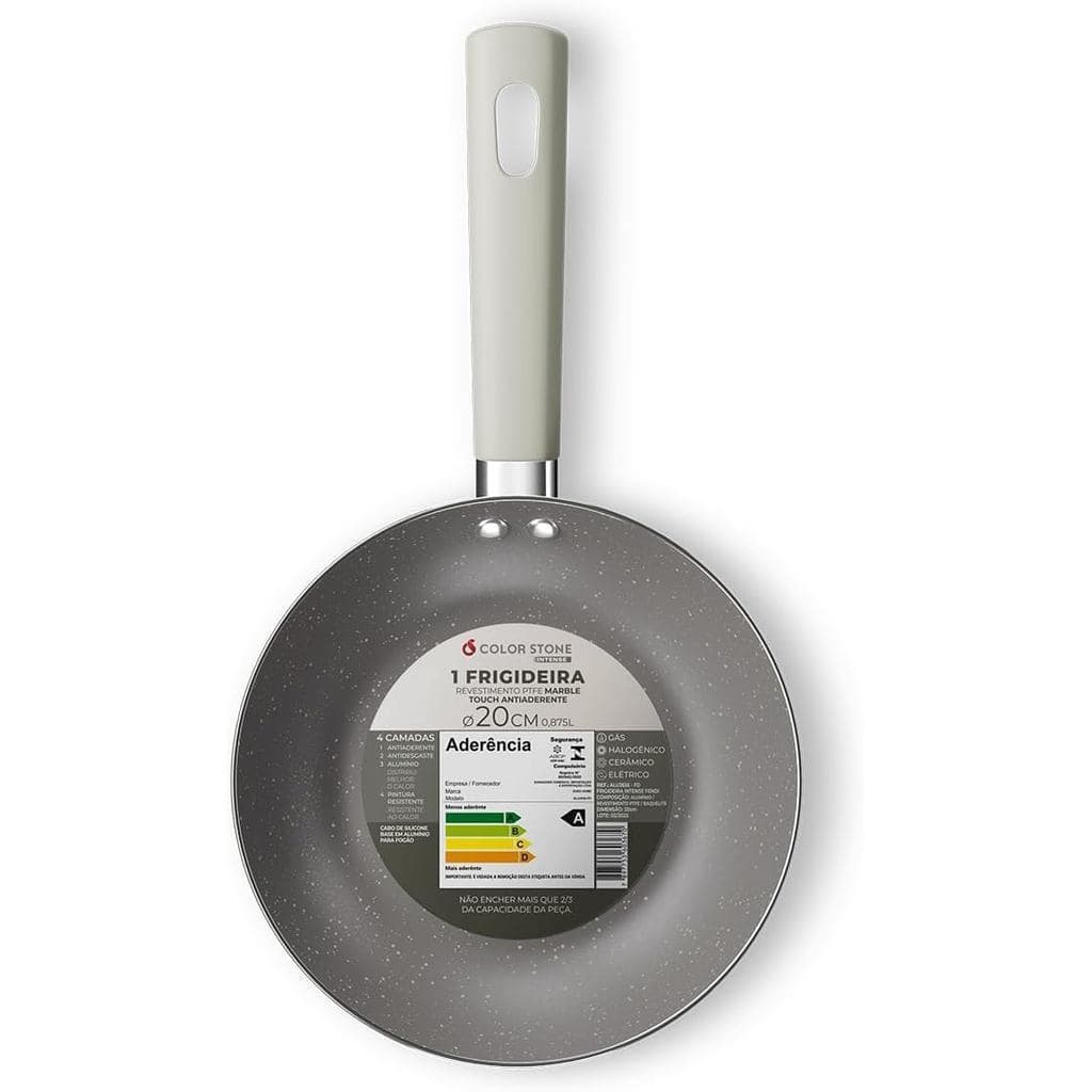 Euro Home - Frigideira 20 cm de Alumínio com Antiaderente Intense Fendi