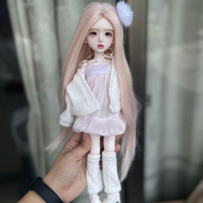 30cm bjd boneca maquiagem boneca princesa bjd boneca 6 pontos estilo Real boneca menina Lolita