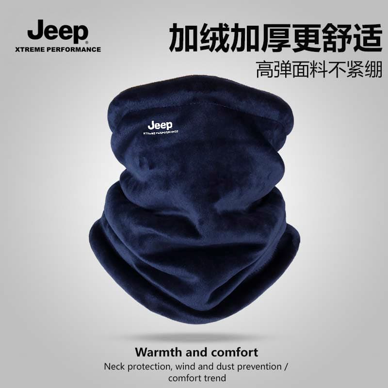 Jeep colarinho chapéu masculino inverno outono inverno quente equitação engrossado à prova de frio cachecol à prova de l