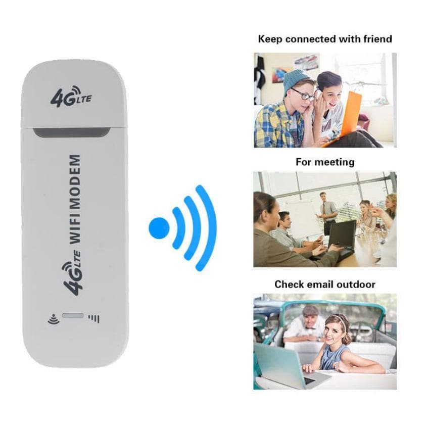 Modem 4g Lte Wi-fi Hotspot Roteador Dongle Usb 150 Mbps U96-3