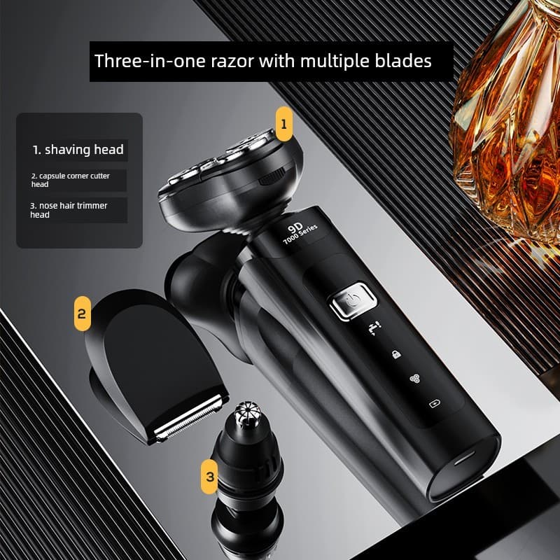 barbeador eletrico masculino Barbeador elétrico masculino especial 2025 novo estilo pequena navalha portátil recarregáve