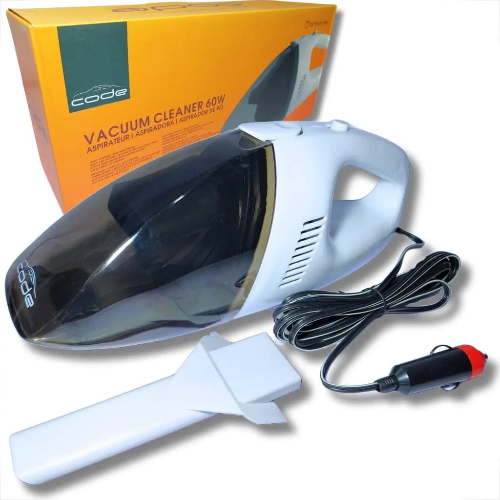 Aspirador Portátil Pó Automotivo De Mão Carro Code 12v 60w