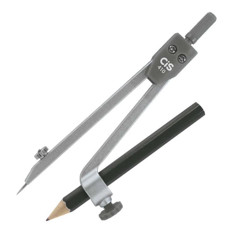 Compasso Metálico CiS C410 com Lápis