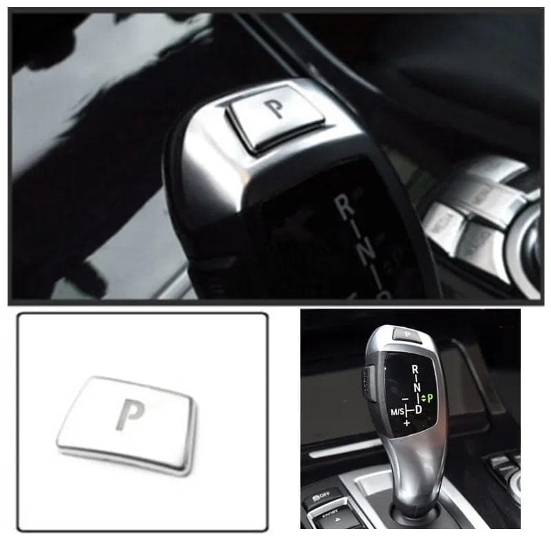 Chrome Botão Do Carro Cobre Adesivos Acessórios Interiores Para BMW F10 F07 F06 F12 F13 F01 F02 F25 F26 Estilo