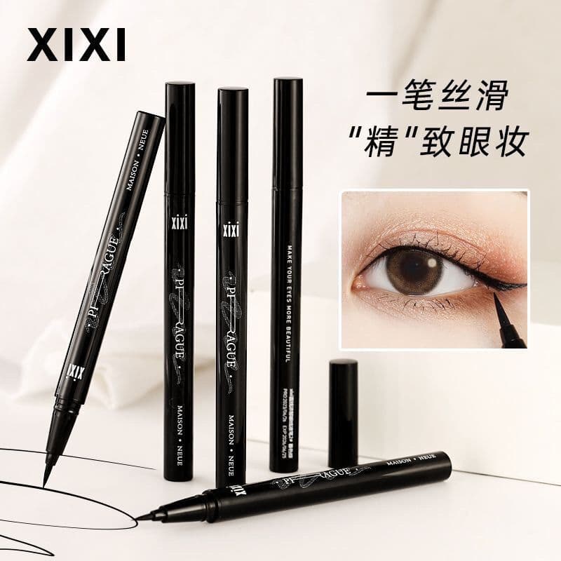 Xixixi Eyeliner Caneta Líquida À Prova D 'Água À Prova de Suor de Longa Duração Não Mancha Ultra-Fina Secagem Rápida Olh