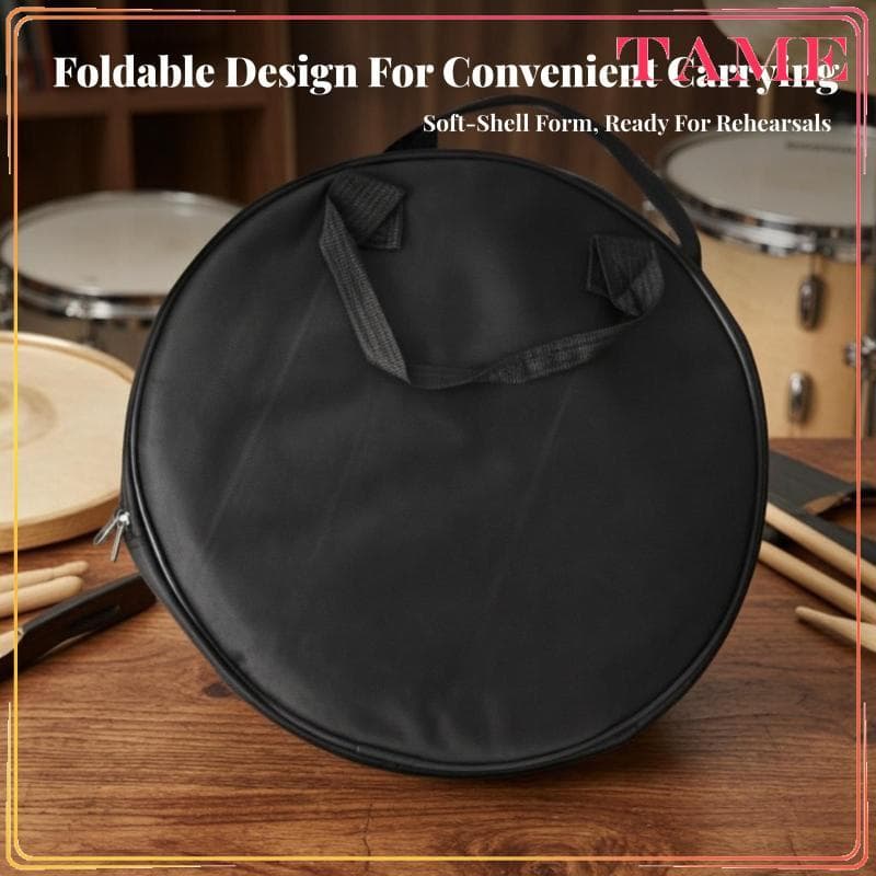 [Tame_sz] Estojo De Transporte Para Bateria Com Alças Bolsa De Baqueta E Acessórios Conjunto De Equipamento De Percussão