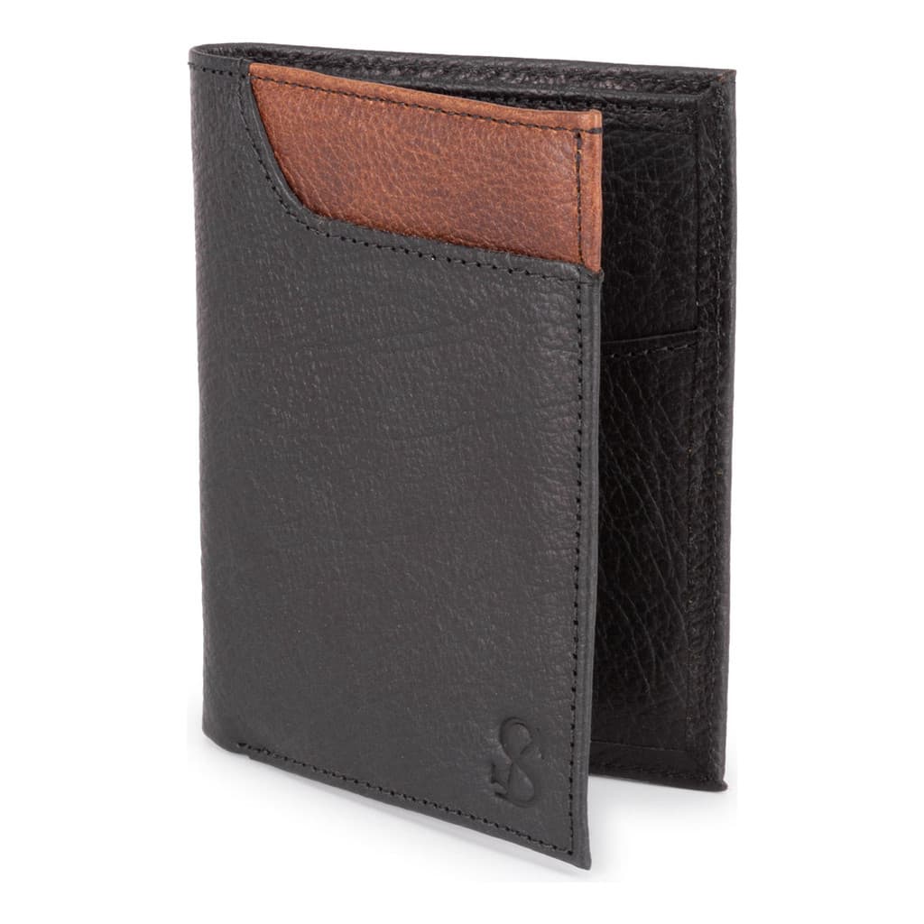 Carteira Masculina Slim Porta Cartão Rustico Couro Legítimo