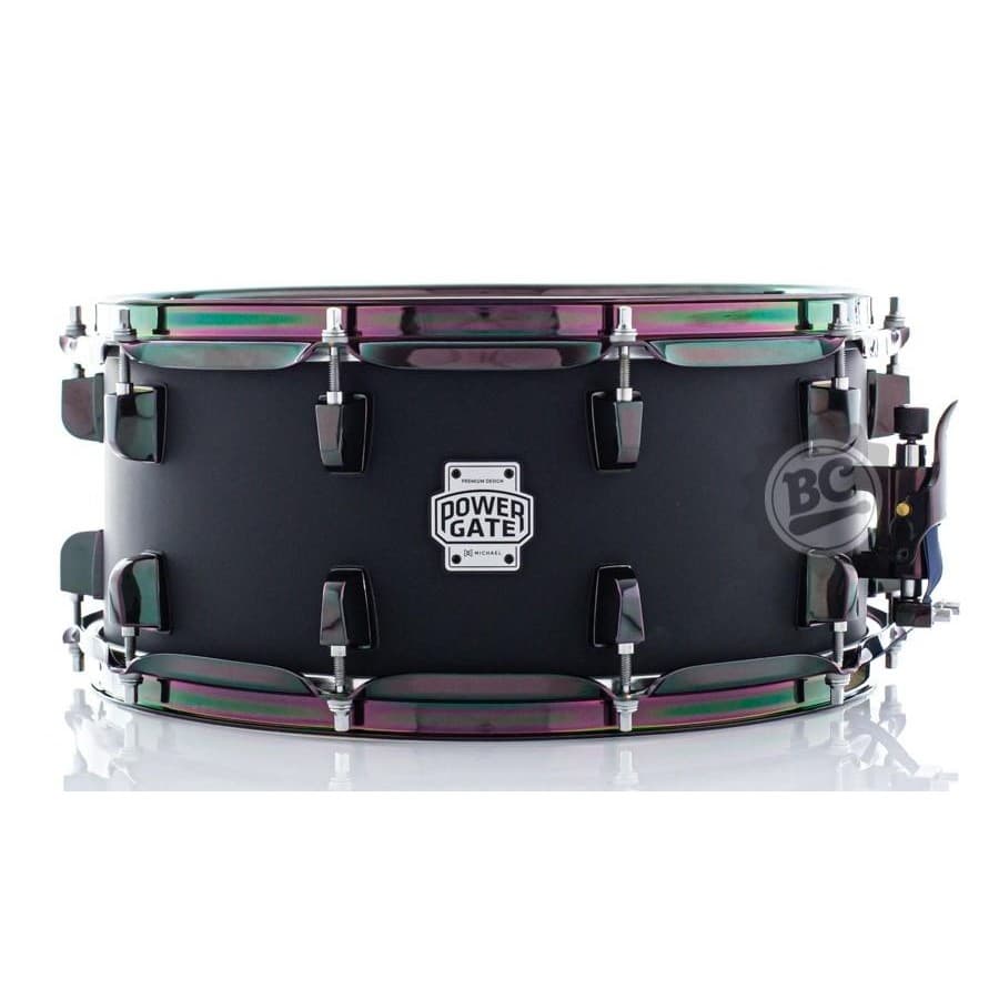 Caixa Michael Power Gate Dark Shot 14x6,5¨ com aros PowerHoop e Black Nickel Hardware PGD1465