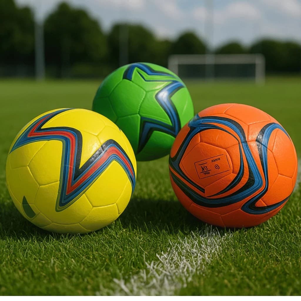 Bola de Futebol ou Bomba De AR Campo Tamanho Oficial Jogar Futebol Treino Jogadores Brincar
