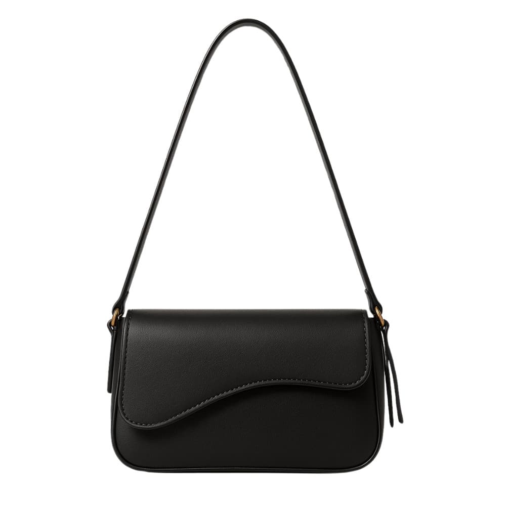 Bolsa de Ombro Feminina Baguete SANTA l Elegante Couro LOLA Casual Promoção Envio Imediato