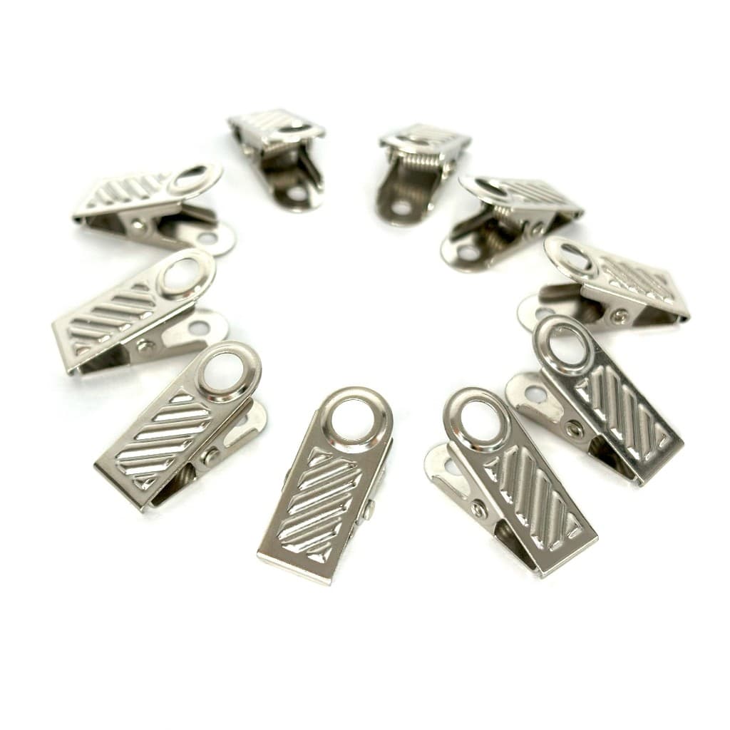100 Presilhas Jacaré para Crachá: Conjunto