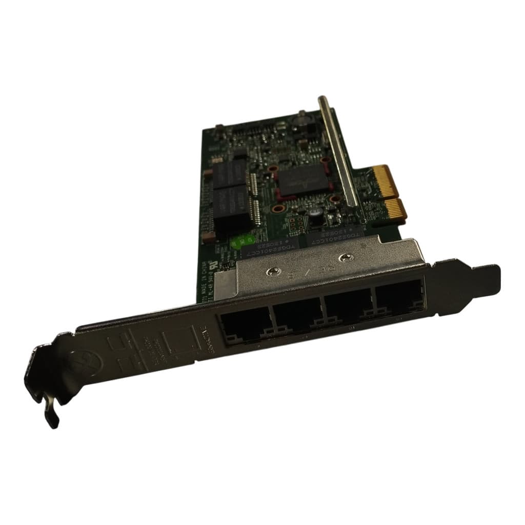 Placa Rede Dell Broadcom 4 Portas Gigabit Tmgr6.... Completa