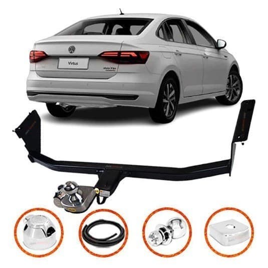 Engate Fixo Volkswagen Virtus 2018-2025 - Reforcel 500kg