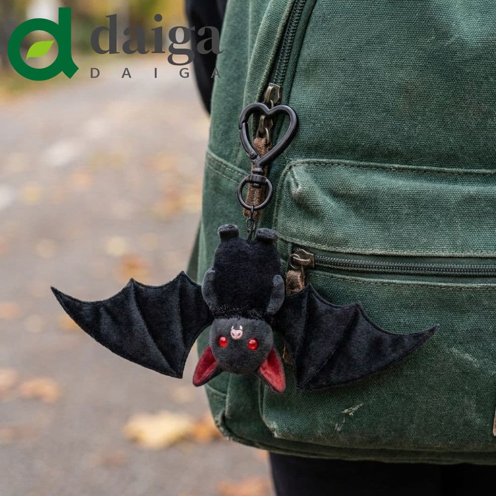 Chaveiro De Morcego De Pelúcia DAIGA , Novidade Transformável Com Asas , Brinquedo Engraçado De Animal Gótico