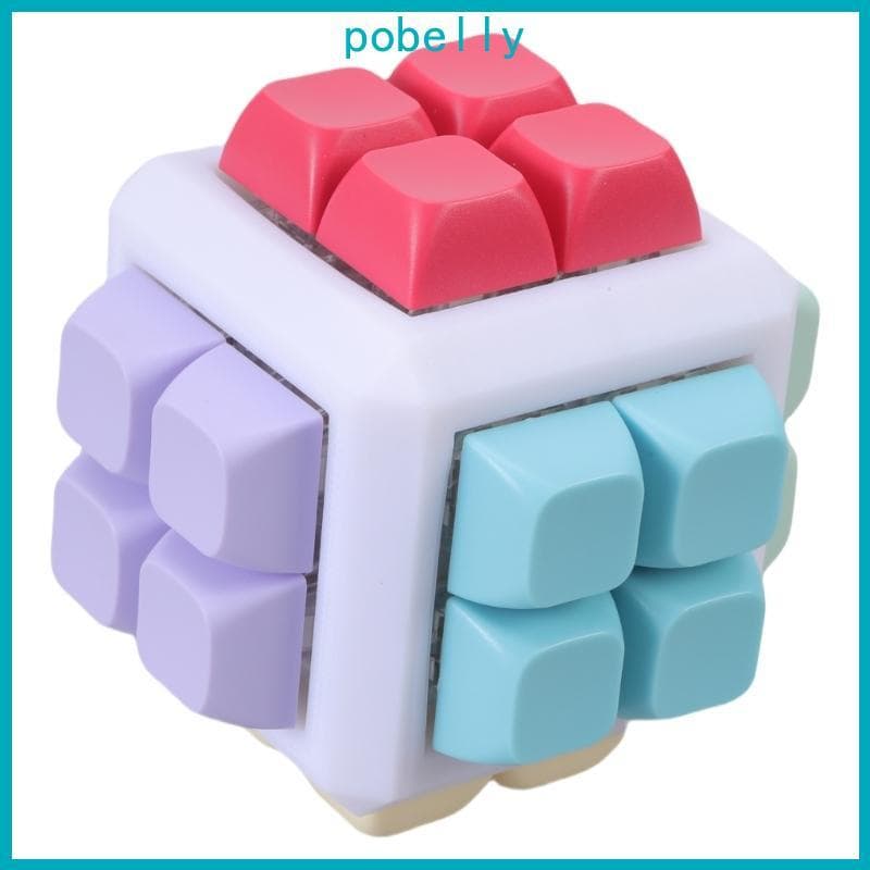 Ferramenta Interruptores Teclado Mecânico Pob, Testador Eixo 24 Teclas, Luz Hexaedro