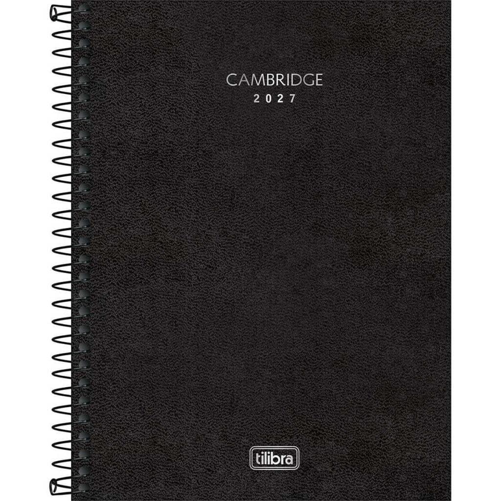 AGENDA PLANNER ESPIRAL 2027 CAMBRIDGE PEQUENO TILIBRA