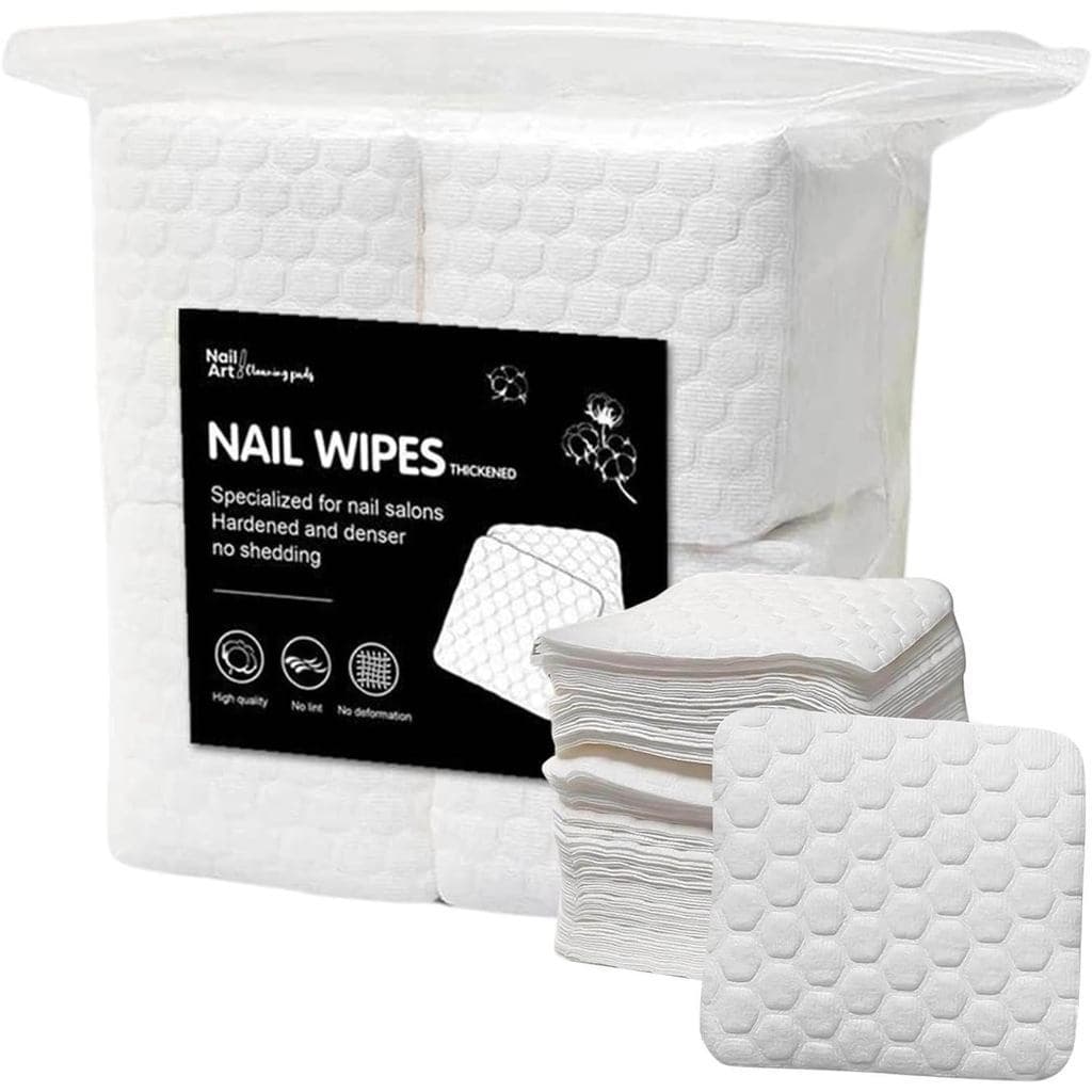 Discos de algodão absorventes——Toalhetes de limpeza para manicures, algodão não tecido com removedor de adesivo suave, a