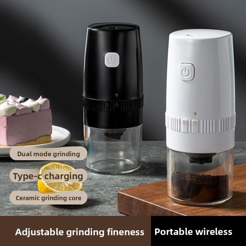 Moedor De Café Tipo C Carga USB Profissional Cerâmica Moagem Núcleo Grãos Moinho Pulverizador
