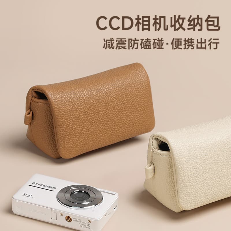 Câmera ccd saco de armazenamento Diagonal à prova dwaterproof água Anti-colisão viagem compacto portátil pendurado pesco