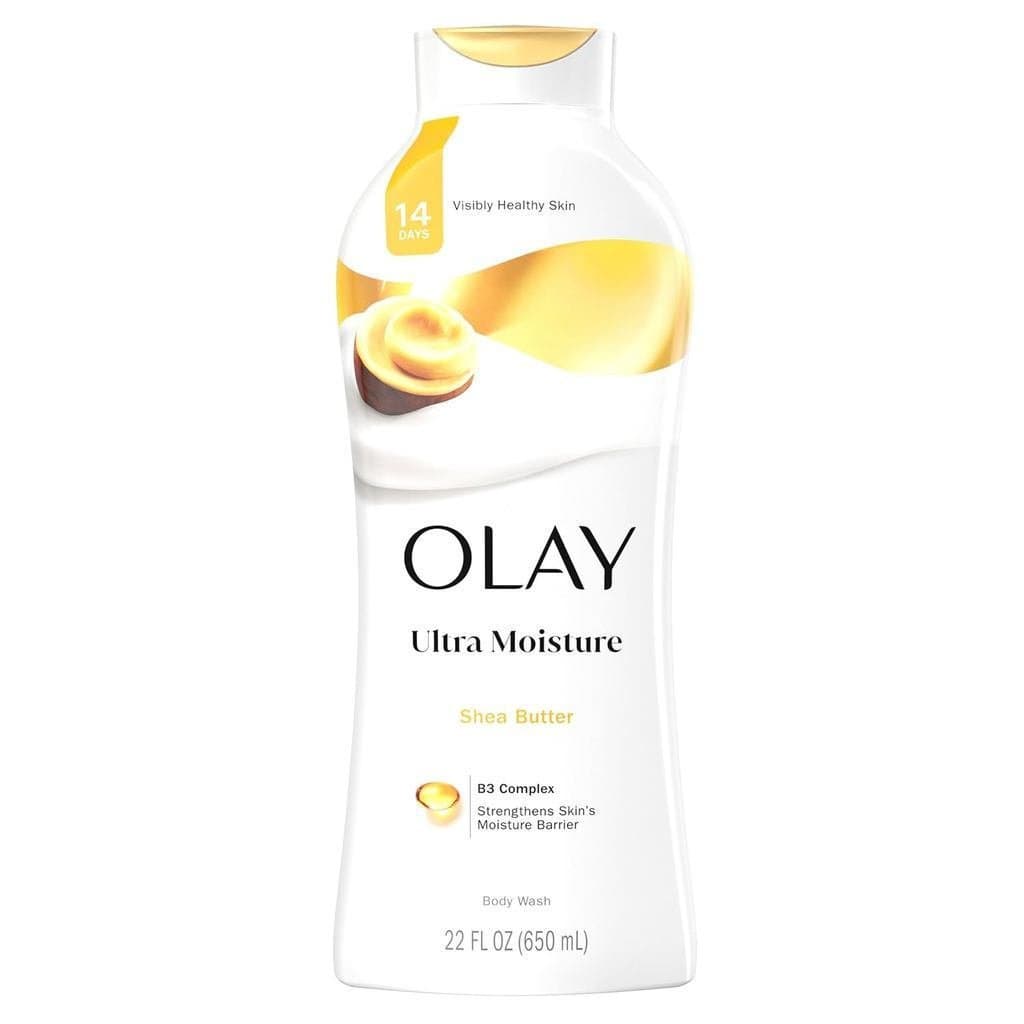Gel de banho feminino Olay, ultra-hidratante, hidratação 24 horas, refrescante e hidratante, contém c XH3Q.