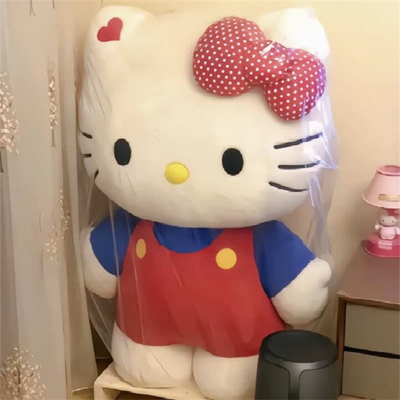 38cm Brinquedo de Pelúcia Kawaii Sanrio Anime Cartoon Hello Kitty Almofada Macia Boneca Almofada para Menina