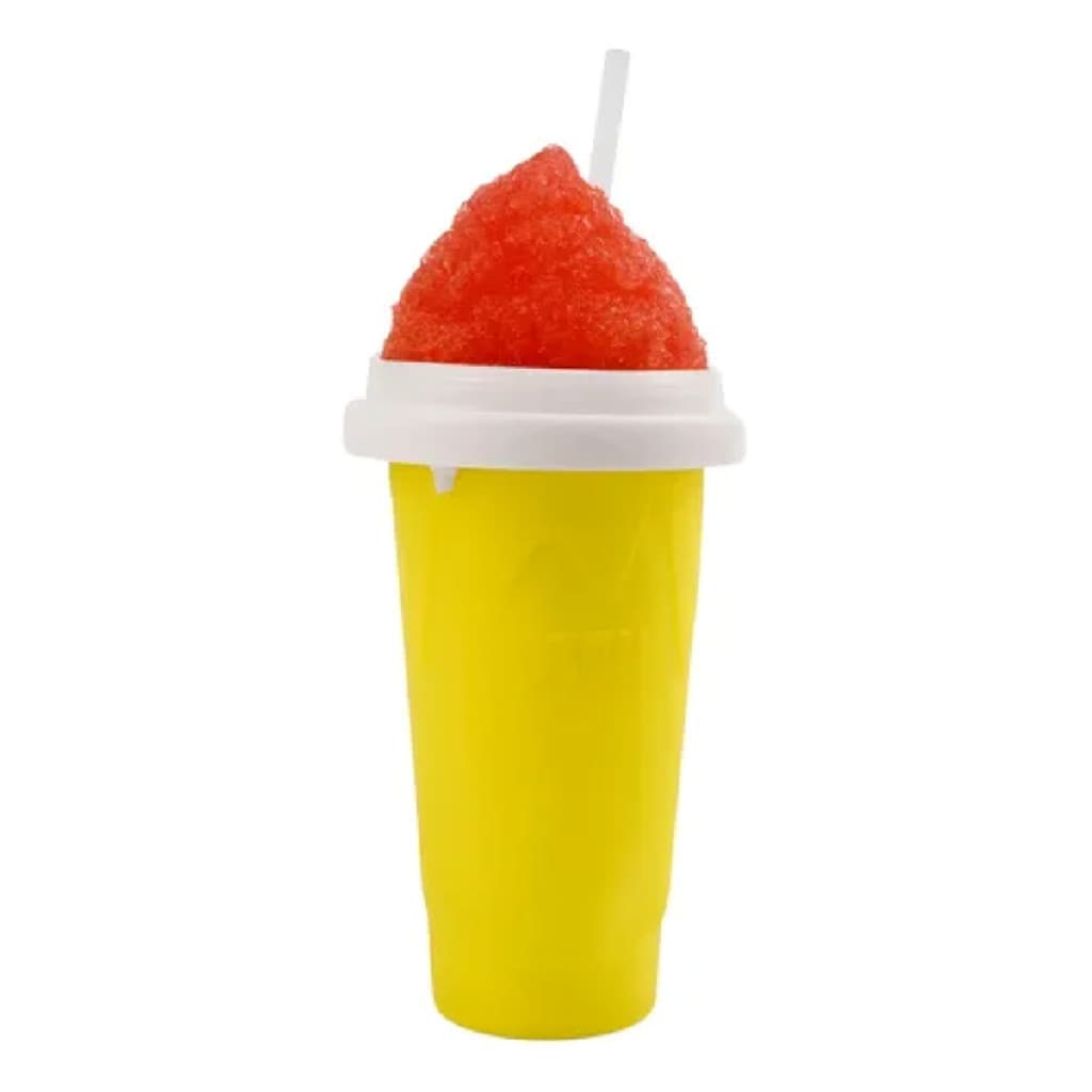 Copo De Fazer Amarelo Raspadinha Geladas Facil E Divertido