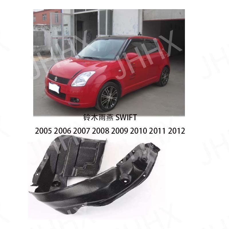 2 peças/1 conjunto SWIFT SWIFT SWIFT 2005-2012 2013-2017 estilo forro de pára-choque dianteiro pneu fender fábrica pront